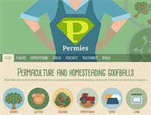 Tablet Screenshot of permies.com